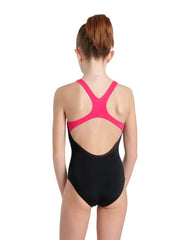 Costum de Baie Fete arena Pro Back Placement - Black Freak Rose