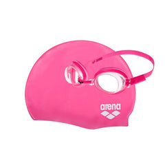 Set Cască + Ochelari arena Copii (roz)