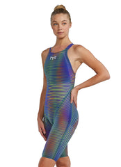 Costum înot competiție femei TYR AVICTOR Openback LUMINIS