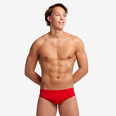 Slip băieți Funky Trunks Classic Briefs - Still Red