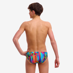 Slip băieți Funky Trunks Classic Briefs - The Glitch
