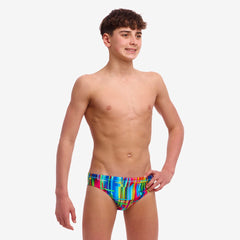 Slip băieți Funky Trunks Classic Briefs - The Glitch