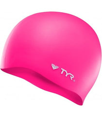 Cască înot silicon TYR LCS (roz)