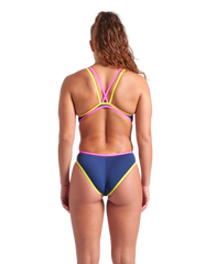 Costum de baie Femei Arena One Double Cross Back One Piece
