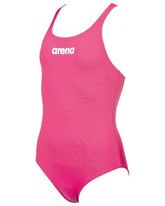 Costum înot Arena Solid Swim Pro Jr. (roz-frezie)