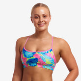 Bustieră înot Femei Funkita Swim Crop Top - I'm Leaving