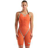 *** EDIȚIE LIMITATA *** Costum Competiție Femei Arena Carbon Glide - Sunset Coral