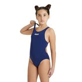 Costum înot Arena Solid Swim Pro Jr. (navy)