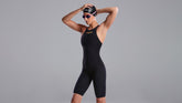 Costum Funkita Femei Apex Viper Kneeskin - Black Attack