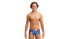 Slip băieți Funky Trunks Sidewinder - Saw Sea