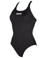 Costum înot fete Arena Solid Swim Tech (negru)