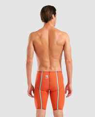 Jammer competiție Bărbați Arena Powerskin Carbon Glide - Sunset Coral