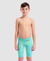 Jammer competiție băieți Arena Powerskin ST Next Fireflow Seaglass Limited Edition