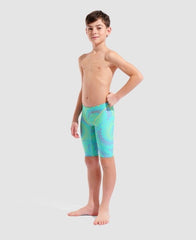 Jammer competiție băieți Arena Powerskin ST Next Fireflow Seaglass Limited Edition