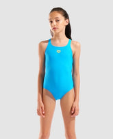 Costum înot Arena - Dynamo (Turquoise/Yellow Star)