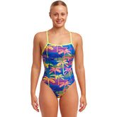 Costum Femei Funkita Single Strength One Piece - Palm A Lot