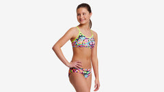 Costum înot Fete Racerback Two Piece - Donut Delight