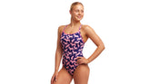 Costum înot Femei Funkita Diamond Back One Piece - Sweet Stripes