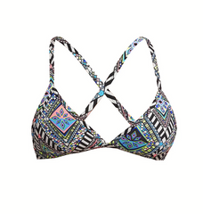 Bustieră înot Femei Funkita Tri Top - Weave Please
