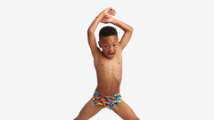 Slip copii Funky Trunks Printed Trunks - Swimmasaurus