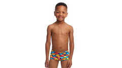 Slip copii Funky Trunks Printed Trunks - Swimmasaurus