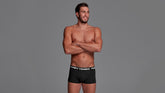 Boxeri lenjerie bărbați Funky Trunks Black Attack