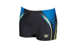 Boxeri Arena Barbati M One Placed Print Short - Black Pix Blue