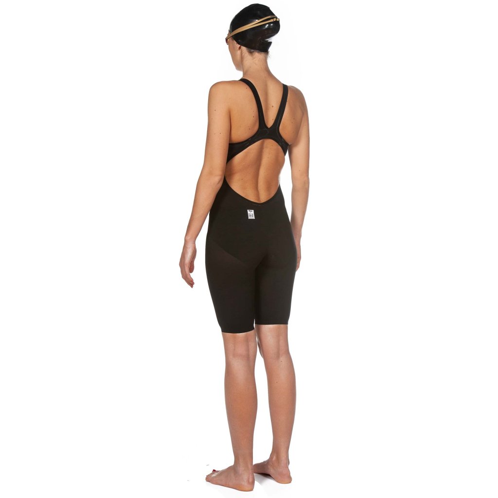 Costum competiție femei Arena Carbon Air2 (black-gold)