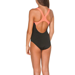 Costum înot fete Arena Biglogo Swim Pro Back One Piece jr.