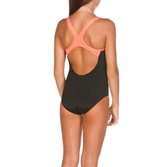 Costum înot fete Arena Biglogo Swim Pro Back One Piece jr.
