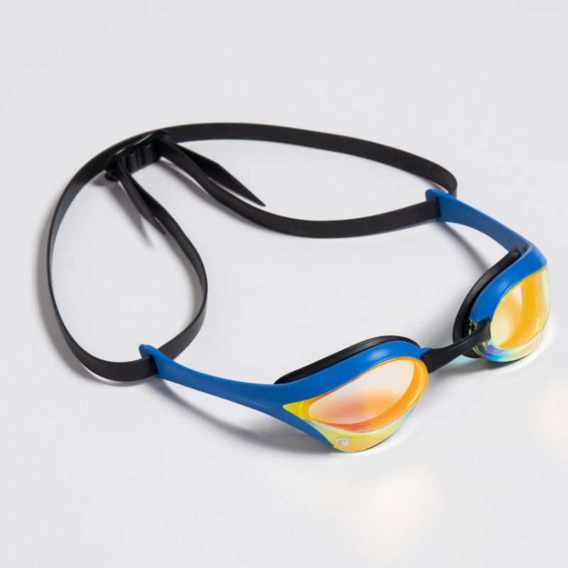 Ochelari înot - Arena Cobra Ultra Swipe Mirror (Yellow-Copper-Blue)