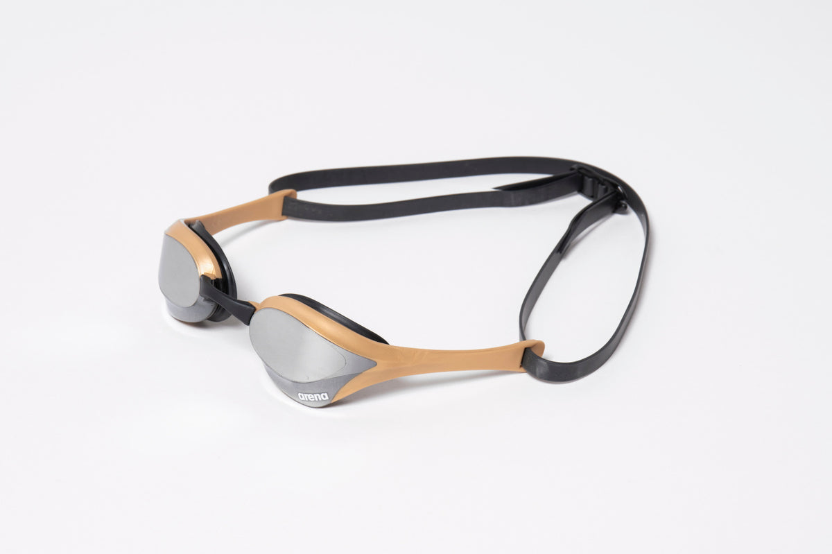 Ochelari înot - Arena Cobra Ultra Swipe Mirror (Silver/Gold)