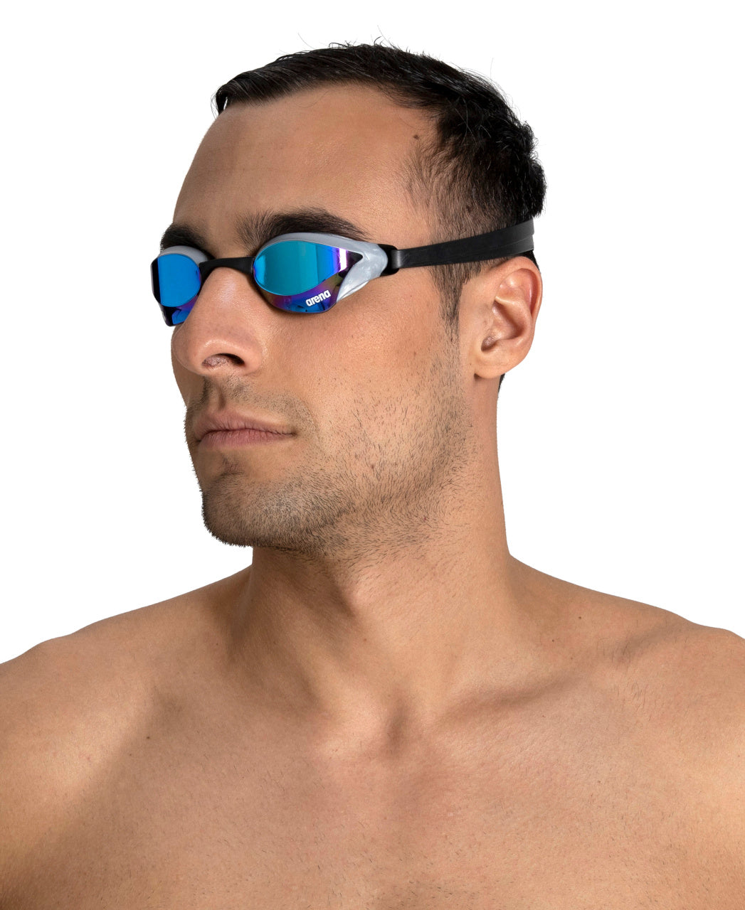 Ochelari înot Arena Cobra Core Swipe Mirror (blue-silver)