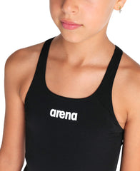 Costum înot fete Arena Swimsuit Swim Pro Solid (negru)