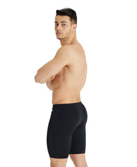Costum Baie Bărbați Arena Solid Jammer (black-white)