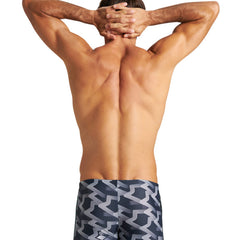 Boxeri Arena barbati M Printed Iconic Short - Black Multi