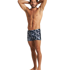 Boxeri Arena barbati M Printed Iconic Short - Black Multi