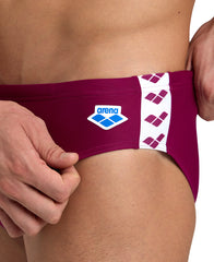 Slip bărbați Arena Icons Solid Briefs