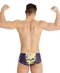 Slip bărbați Crazy Arena One Hero Camo Low Waist Short