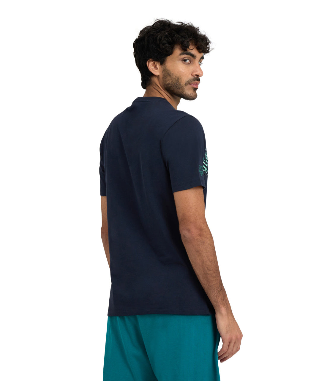 Tricou Barbați arena T-Shirt Logo (navy)