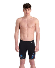 Jammer antrenament Bărbați Arena Swim Allover (black-multi)