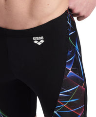 Jammer antrenament Bărbați Arena Swim Allover (black-multi)