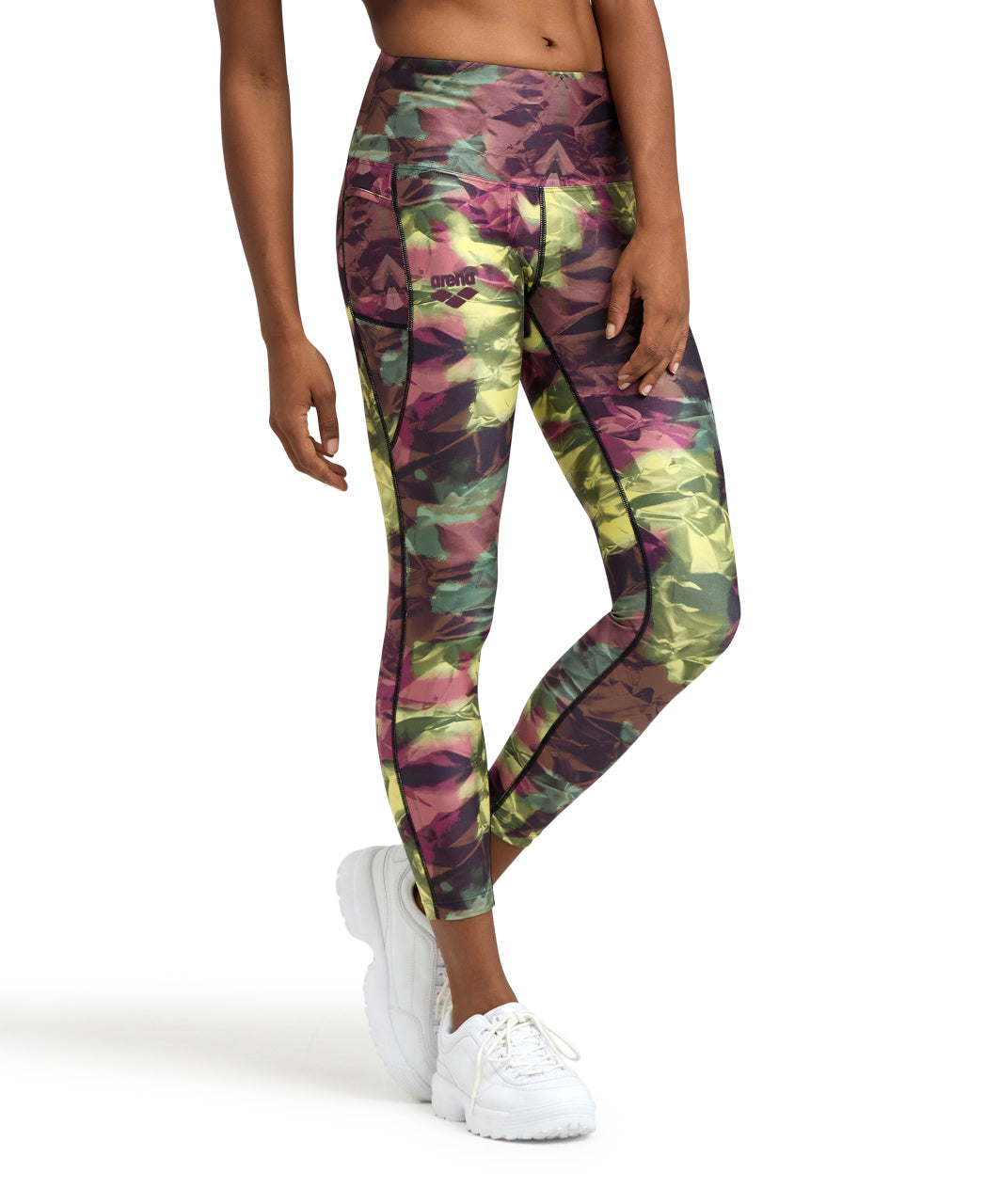 Pantaloni Femei Arena - W Gym 7/8 Tight Panel
