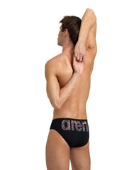 Slipi barbati Arena Kikko Pro Swim Graphic (black-multi)