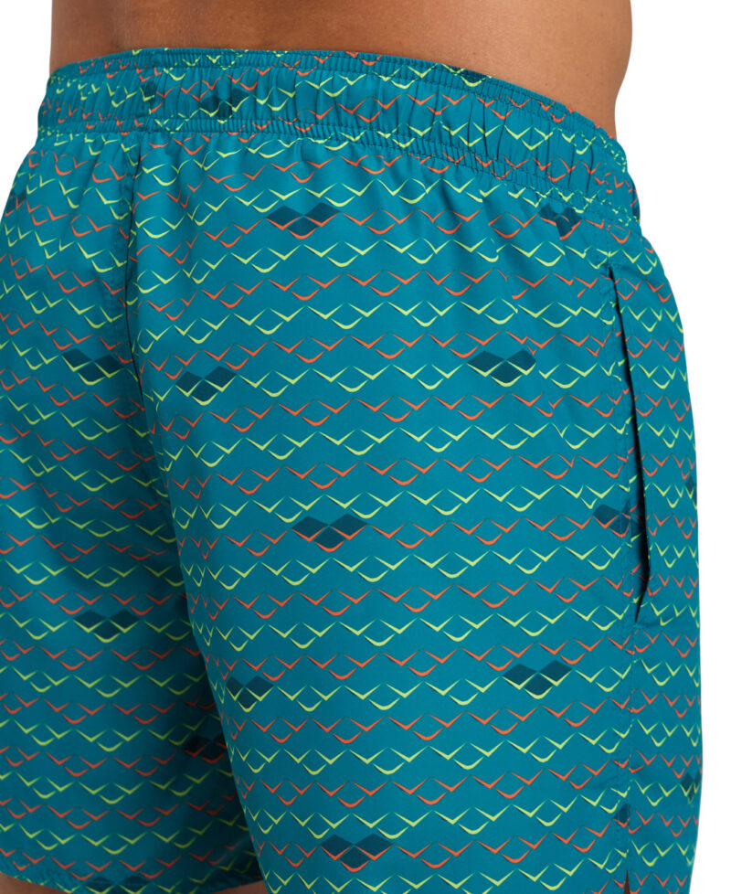 Short de baie pentru bărbați Arena Beach Allover (Green Lake Logo)