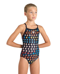 Costum înot fete Arena G Carnival Swimsuit Lightdrop