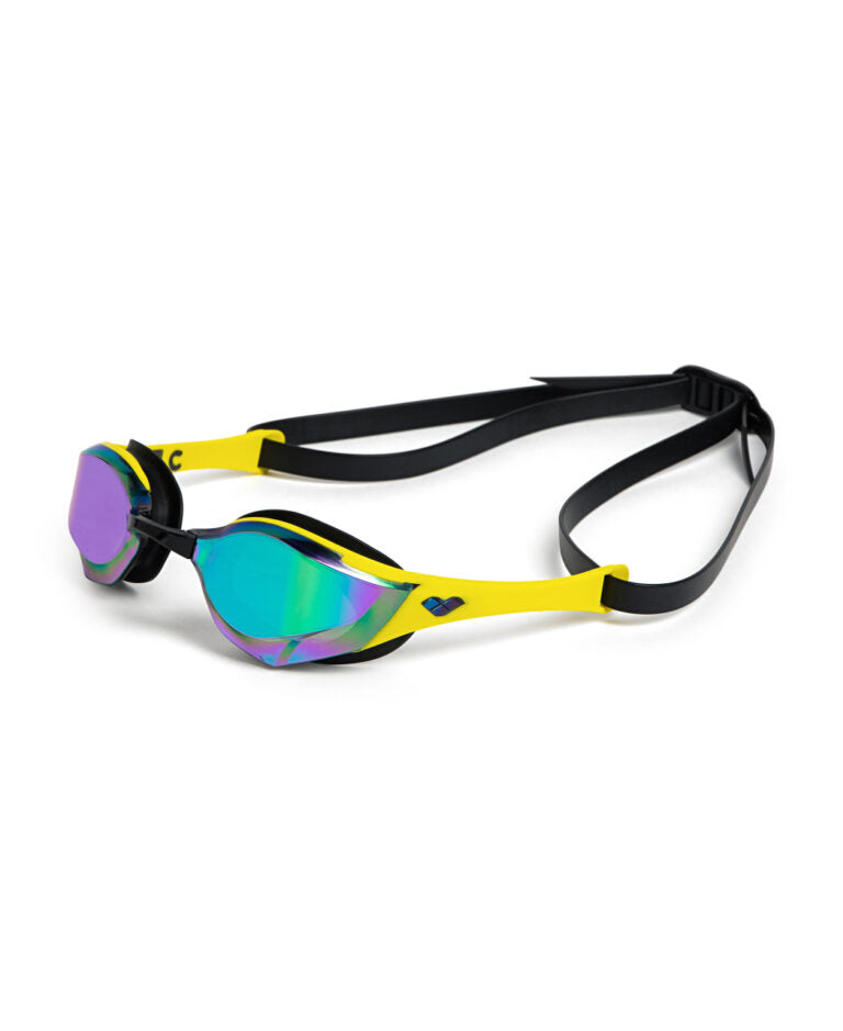 Ochelari înot - Arena Cobra Edge Swipe Mirror (Smarald-Galben-Negru)