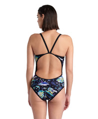 Costum baie Femei Arena Fun Planet Swimsuit Super