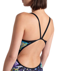 Costum baie Femei Arena Fun Planet Swimsuit Super