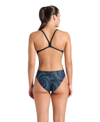 Costum baie Femei Arena Fireflow Swimsuit Challenge